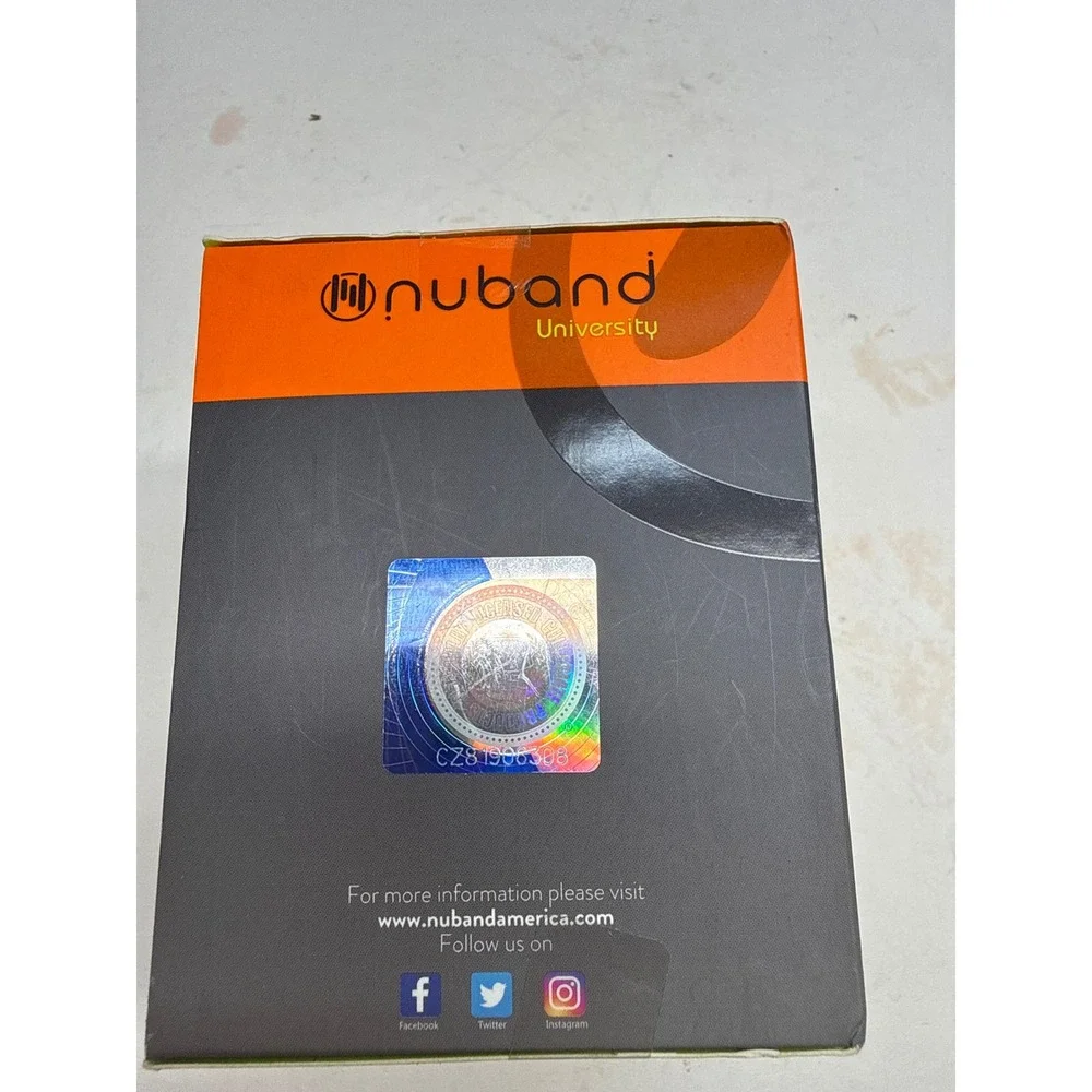 Nuband University Auburn Tigers Activity & SleepTracking Band NU-G0019NB-AUB New